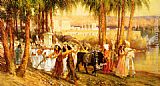 Procession in Honor of Isis by Frederick Arthur Bridgman